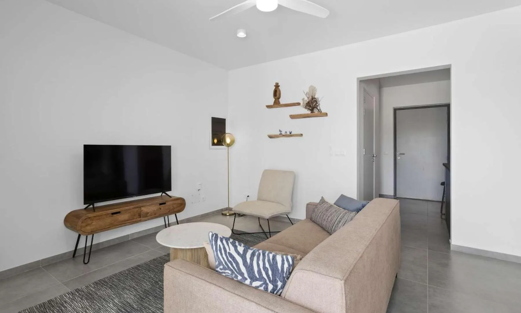 Bonaire Beach Apartment 1 With Communal Pool And Diving Facilities 克拉伦代克
